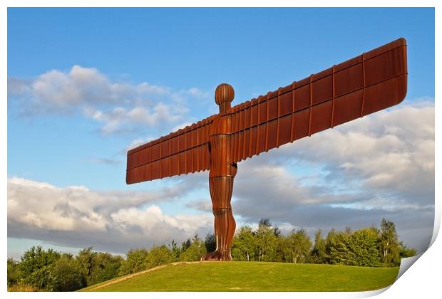 Angel of the North, North East England Print by Rob Cole