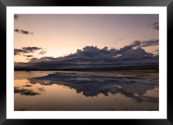 River Coquet Estuary Amble Northumberland Coast  Framed Mounted Print by David Thompson