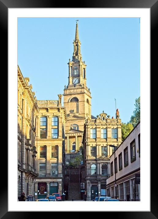 All Saints Church, Newcastle upon Tyne Framed Mounted Print by Rob Cole