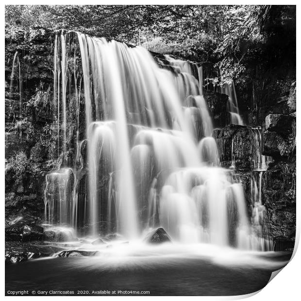 East Gill Force Print by Gary Clarricoates