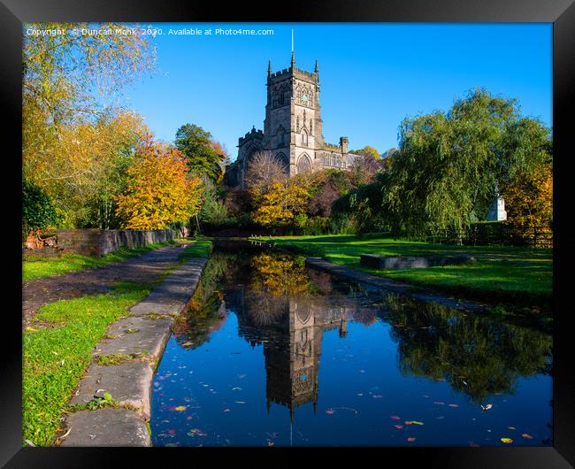 St Marys and All Saints Church Kidderminster Framed Print by Duncan Monk