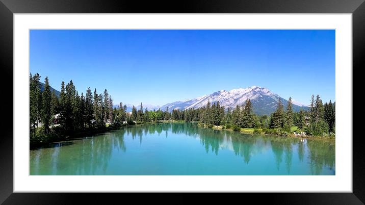 Banff Canada Framed Mounted Print by Pete Evans