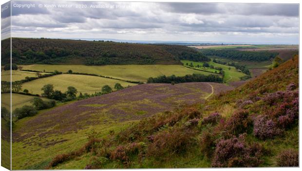 Hole of Horcum Canvas Print by Kevin Winter