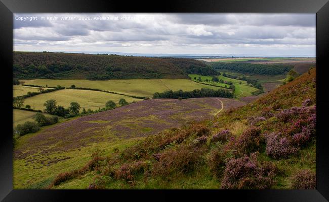 Hole of Horcum Framed Print by Kevin Winter
