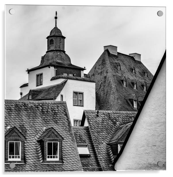 Limburg Rooftops Acrylic by DiFigiano Photography