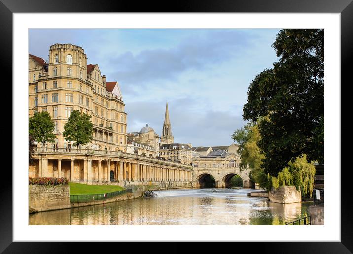 City of Bath Framed Mounted Print by Pete Evans