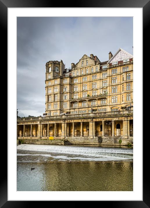Bath in Somerset Framed Mounted Print by Pete Evans