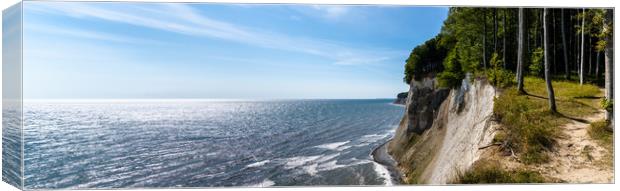 The Cliffs of Rugen Canvas Print by DiFigiano Photography