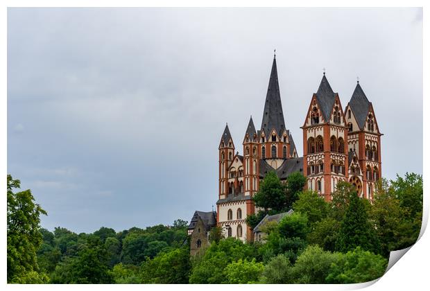 Limburg Cathedral Print by DiFigiano Photography