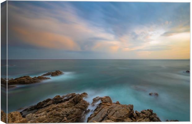 Long exposure picture from Spain Canvas Print by Arpad Radoczy