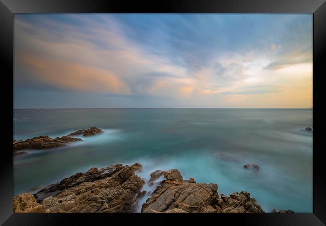 Long exposure picture from Spain Framed Print by Arpad Radoczy