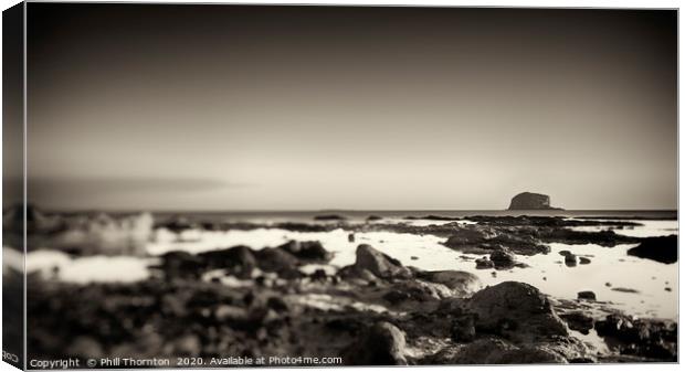 Bass Rock No. 3 Canvas Print by Phill Thornton