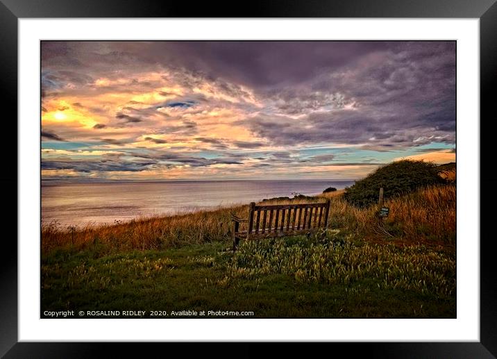 "View of Heaven" Framed Mounted Print by ROS RIDLEY