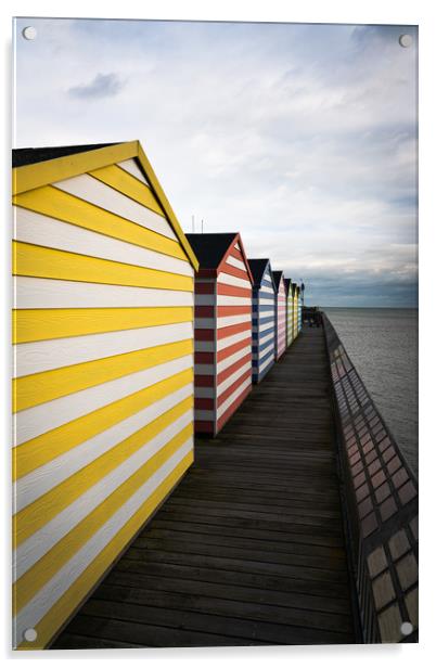 Hastings Pier Acrylic by Lubos Fecenko