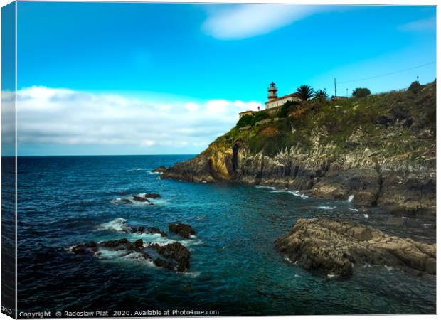 Relax in Cudillero Canvas Print by Radoslaw Pilat