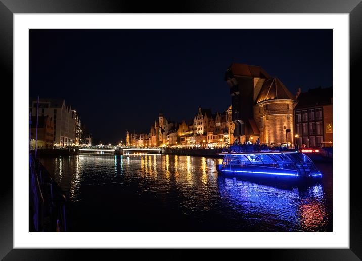 Gdansk, North Poland - August 15, 2020: Wide angle Framed Mounted Print by Arpan Bhatia