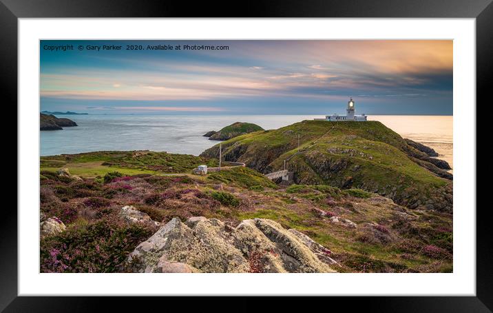 Strumble Head Lighthouse, Pembrokeshire  Framed Mounted Print by Gary Parker