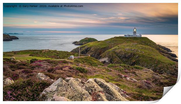 Strumble Head Lighthouse, Pembrokeshire  Print by Gary Parker