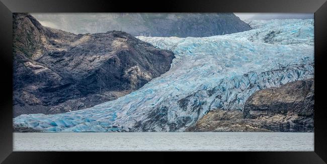 Magnificent Mendenhall Framed Print by Pete Evans