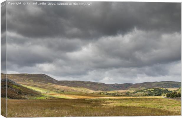 Cronkley Fell from the Pennine Way at Blea Beck Canvas Print by Richard Laidler