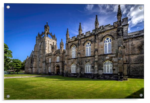 Majestic Kings College Aberdeen Acrylic by Don Nealon