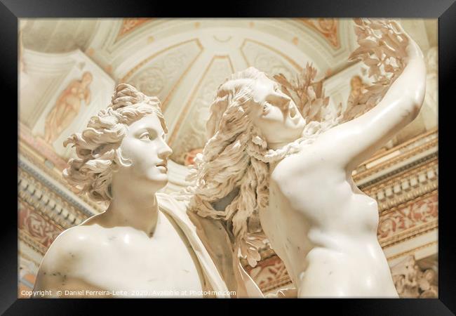 Apollo and Daphne Bernini Masterpiece Framed Print by Daniel Ferreira-Leite