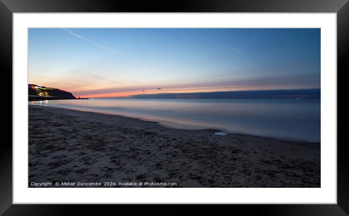 Dawn  Framed Mounted Print by Alistair Duncombe