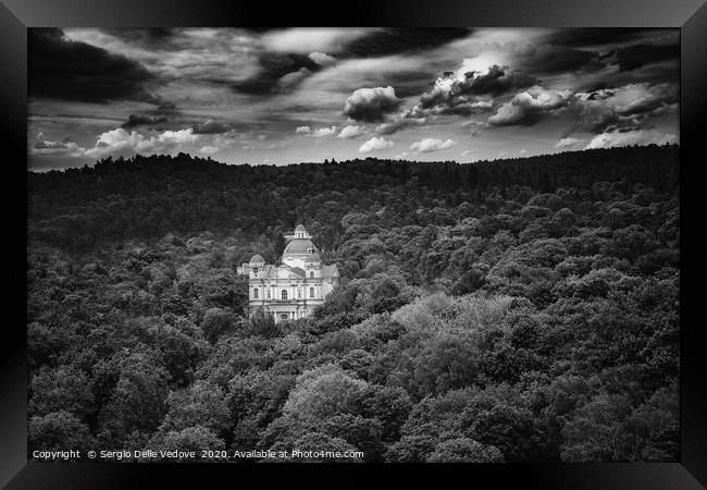 A church in the nature Framed Print by Sergio Delle Vedove