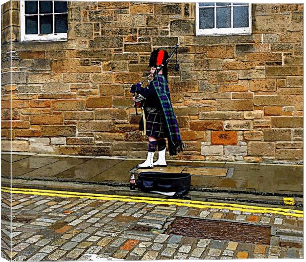 the piper Canvas Print by dale rys (LP)