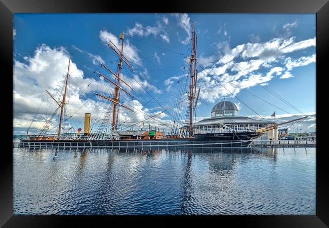 Dundee Waterfront Framed Print by Valerie Paterson