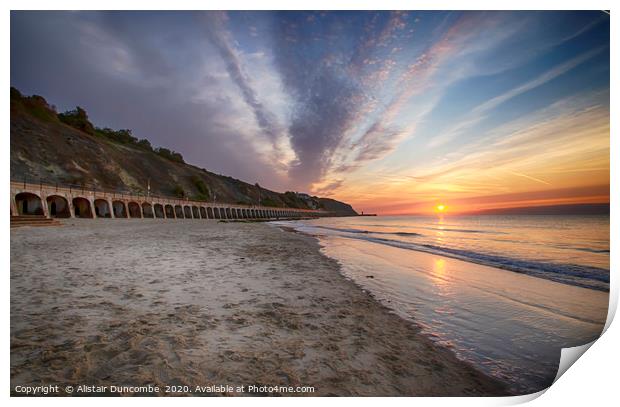 Sunny Sands Sunrise  Print by Alistair Duncombe