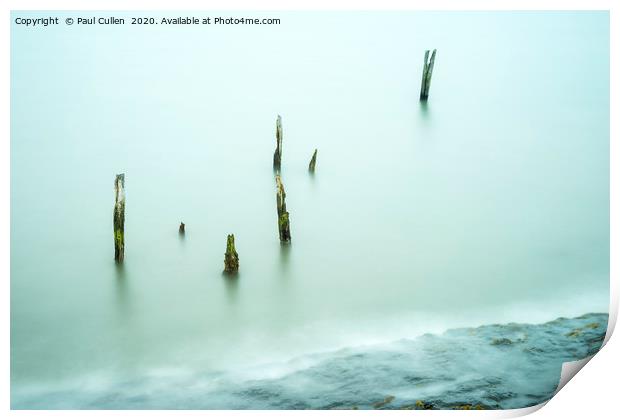 Old Posts in Abstract. Print by Paul Cullen