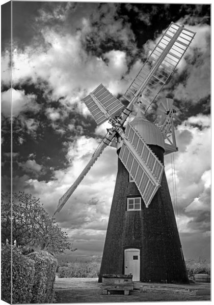 North Leverton Windmill                            Canvas Print by Darren Galpin