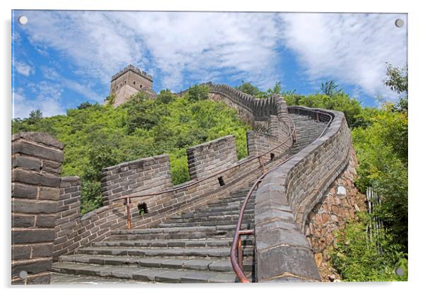 Great Wall of China Acrylic by Arterra 