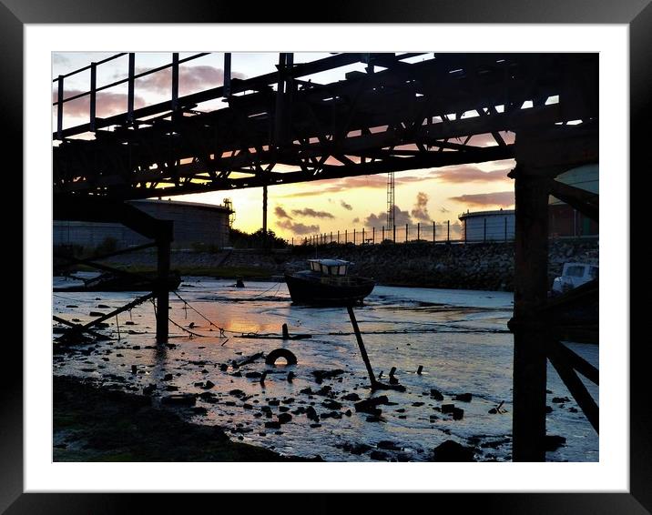 Marine Decay  Framed Mounted Print by Photography by Sharon Long 