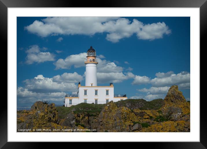 Turnberry Lighthouse Framed Mounted Print by GBR Photos