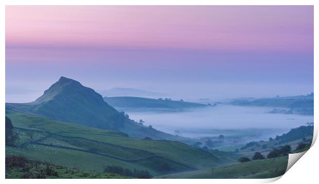 Chrome Hill Dawn Print by John Finney