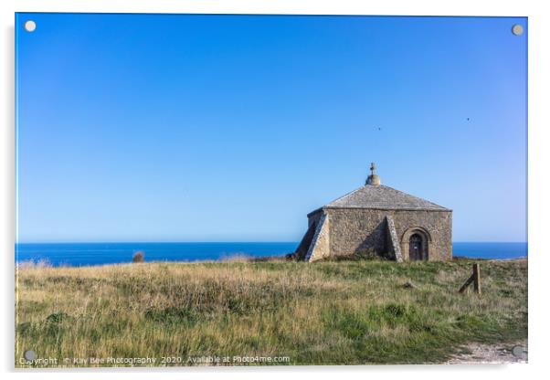 The Chapel of St. Aldhelm in Dorset Acrylic by KB Photo