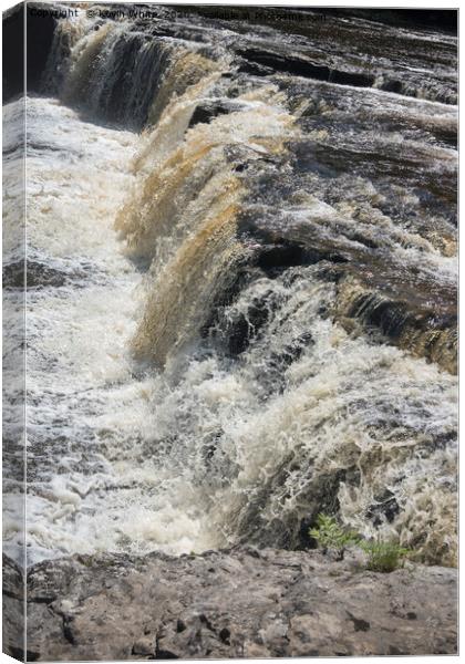 water power Canvas Print by Kevin White