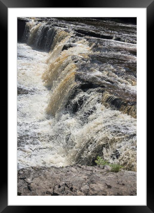 water power Framed Mounted Print by Kevin White