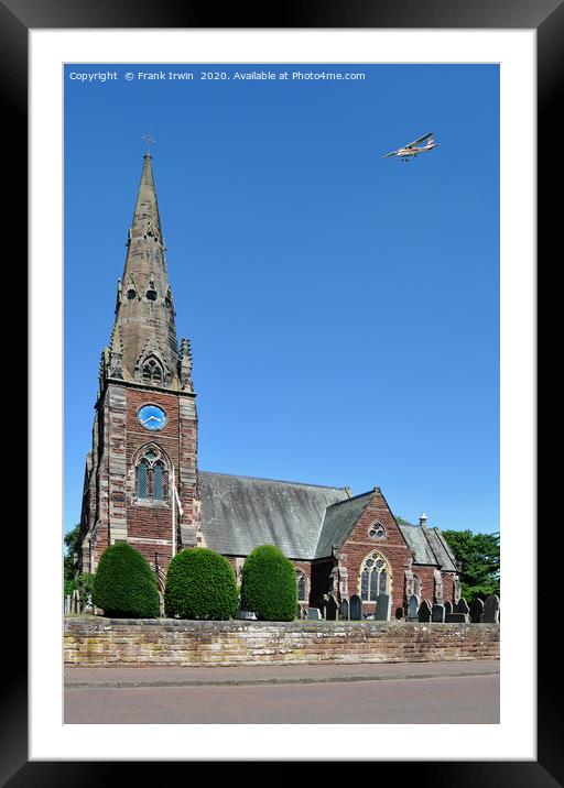All Saints Church, Thornton Hough, Wirral Framed Mounted Print by Frank Irwin