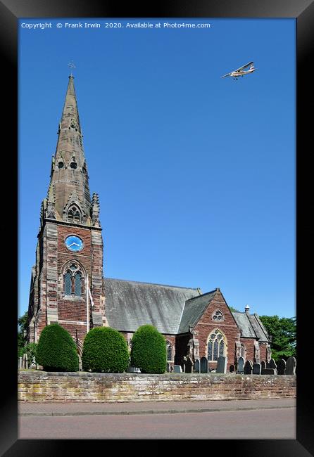 All Saints Church, Thornton Hough, Wirral Framed Print by Frank Irwin