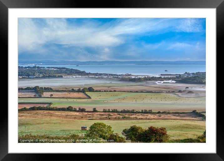Bembridge Isle Of Wight Framed Mounted Print by Wight Landscapes