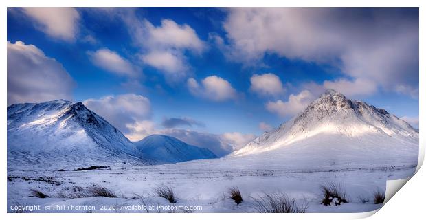 Buachaille Etive Mor No.2 Print by Phill Thornton