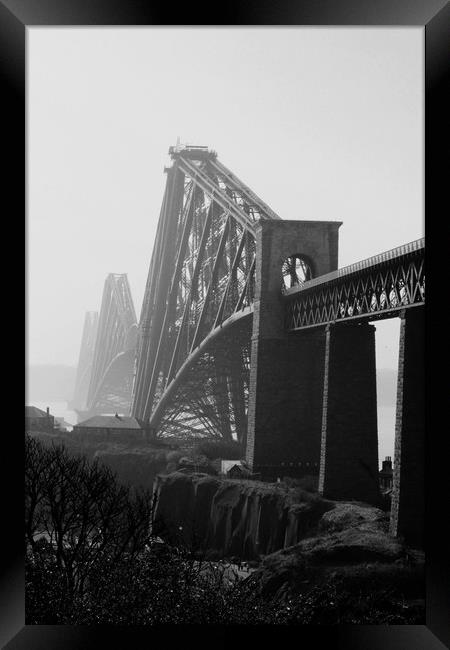 The Forth Bridge Framed Print by Richard Thomas