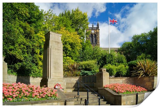 St Mary's Church, Rawmarsh                         Print by Darren Galpin