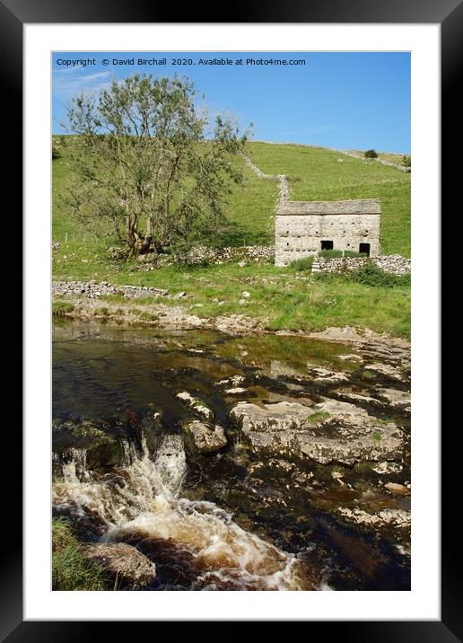 Yorkshire Dales scenery. Framed Mounted Print by David Birchall