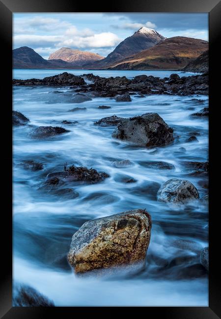 Elgol to The Cullins Framed Print by John Finney