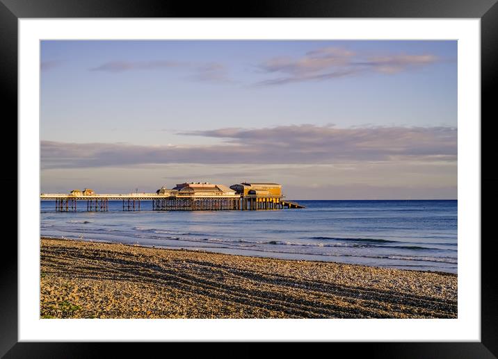 Sunrise on Cromer beach Framed Mounted Print by Chris Yaxley