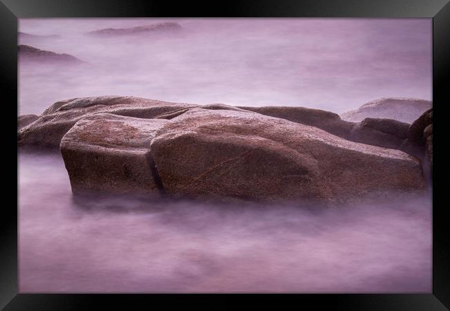 Long exposure sunrise picture Framed Print by Arpad Radoczy